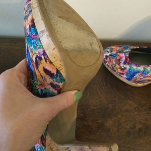 Stiletto heels size 8.5 (W)